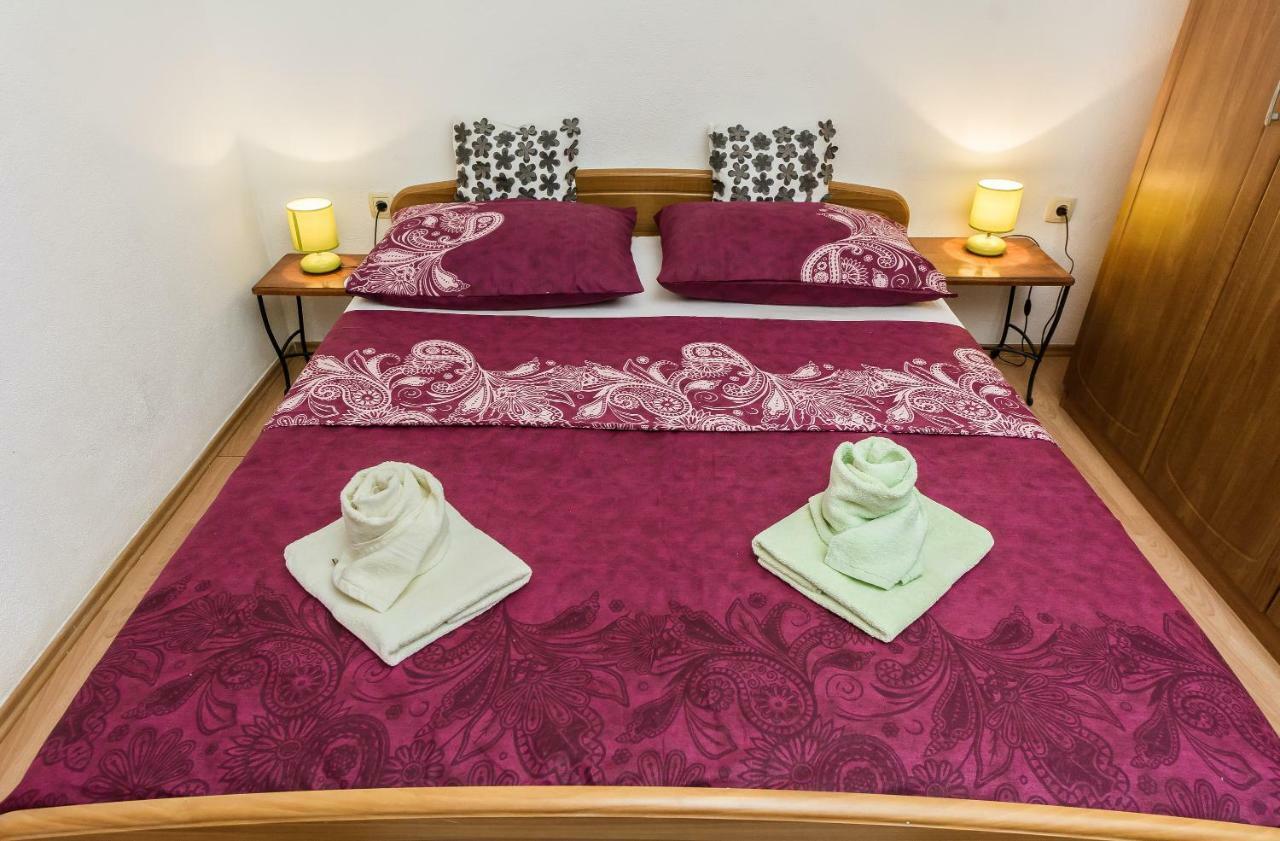 Apartment Leut With Spacious Terrace And Sea View Slatine Zewnętrze zdjęcie